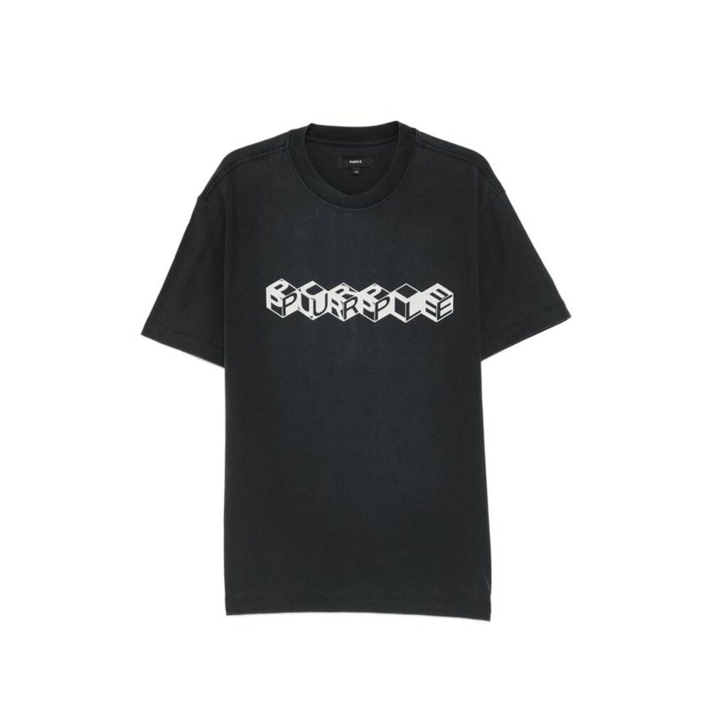 Purple Brand Black T-Shirts & Vests - T-Shirts Men